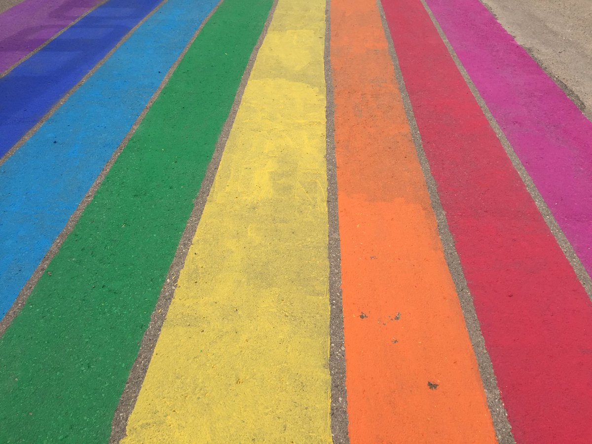 szepon's tweet photo. #saskpolytech2017  Regina campus #Pride2017 https://t.co/0GWB5OuN1g
