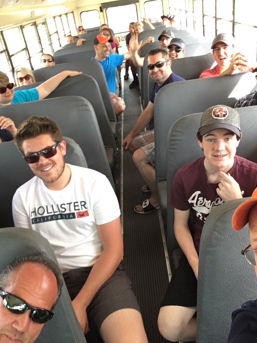 <a href="/KingGeorgeLKDSB/">King George</a> Intramural Helpers bus trip to Comerica Park has begun! #GoTigers #hotbus