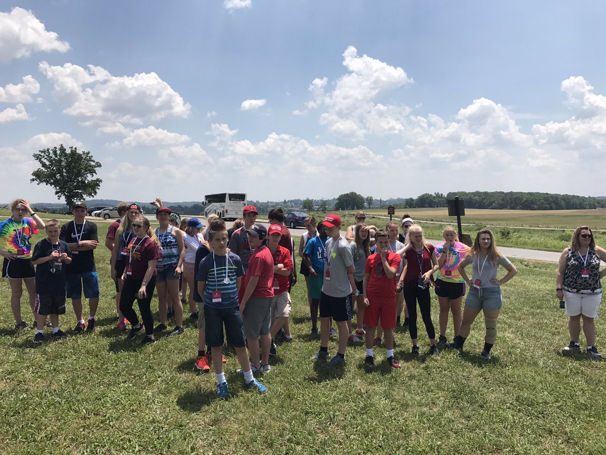 kdoubleya's tweet image. Gettysburg.   Four hours and seven  minutes ago... #SalkDC2017