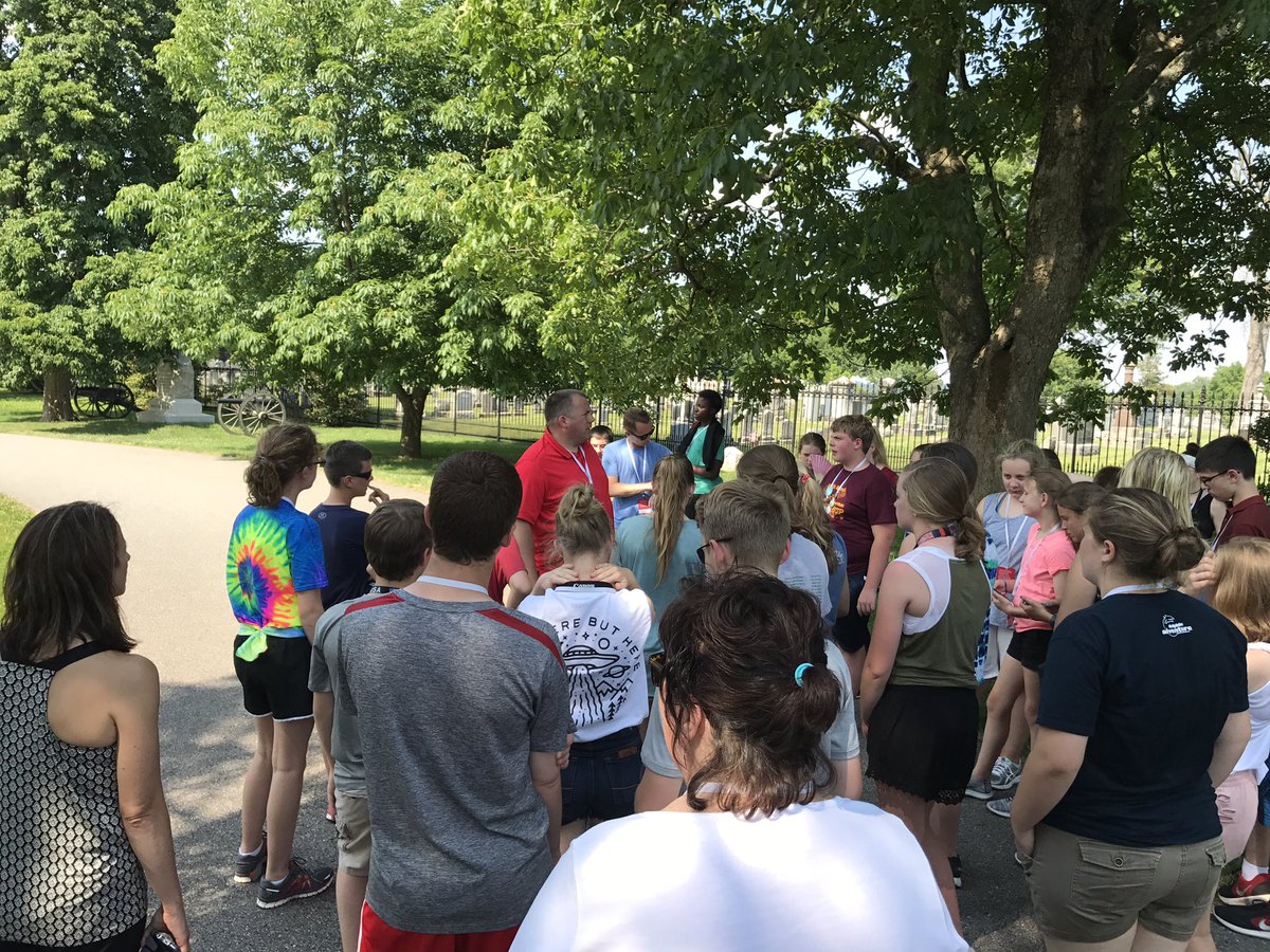 kdoubleya's tweet image. Gettysburg.   Four hours and seven  minutes ago... #SalkDC2017