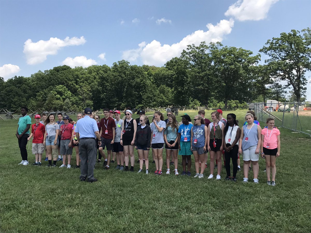 kdoubleya's tweet image. Gettysburg.   Four hours and seven  minutes ago... #SalkDC2017