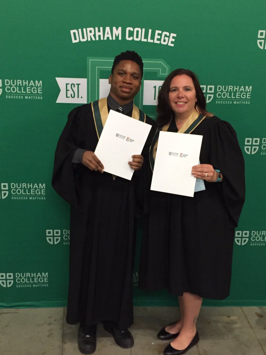 LaurieP77's tweet photo. Graduated from GAS-H today and ran to my nursing class @durhamcollege #DC50 #DCGrad2017 https://t.co/iwD02F7i4c