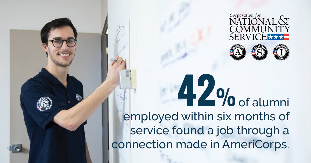 CNCS on Twitter "Service in AmeriCorps provides key networking