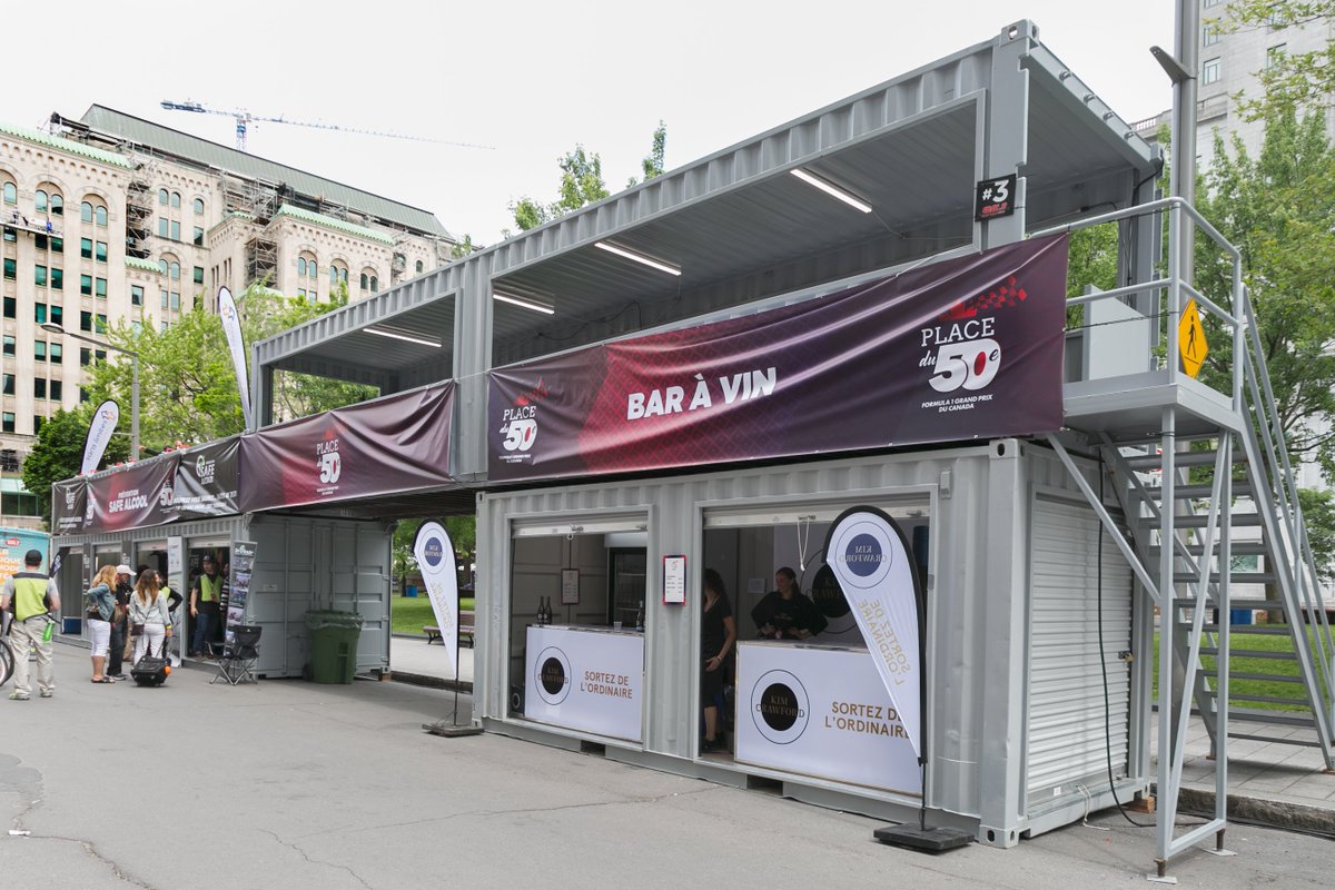 ContExperts's tweet photo. @ContExperts #createursdespaces is very proud to have participated in the Place du 50e in the f1 Canada Grand Prix 2017. https://t.co/mbRcuuTELe