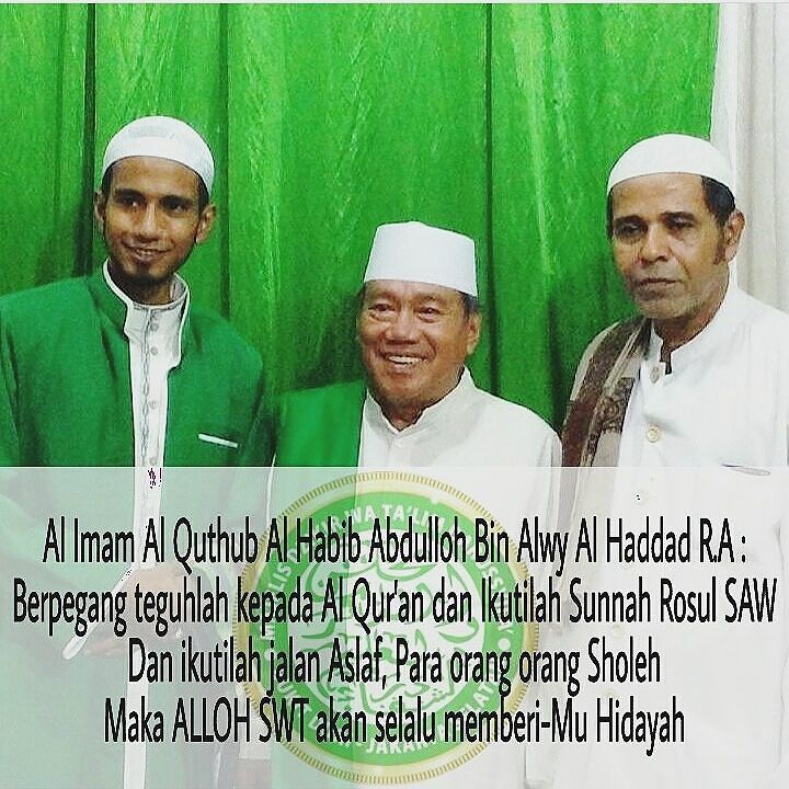 From : @mt.darussyifa
.
Berkata Al Imamul Quthub Quthbil 'irsyad wa Ghousil 'ibad wal Bilad Al Habib Abdulloh Bin … instagram.com/p/BVSzrpwFHhB/