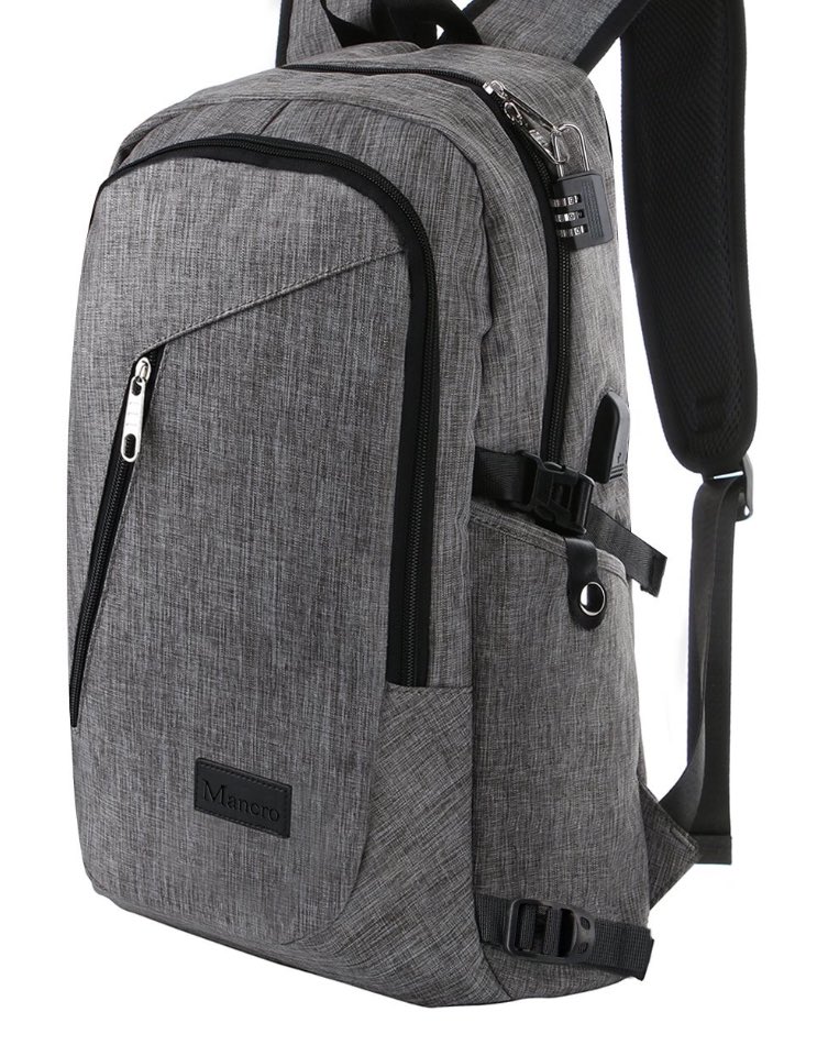coolstuffsource's tweet image. Mancro business water resistant laptop backpack #polyester #usb #charger #getit #AllEyezOnMe #business #mancro #comfy #resistent