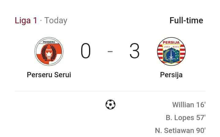 Well done <a href="/Persija_Jkt/">Persija Jakarta</a> #PersijaDay #PersijaSelamanya
