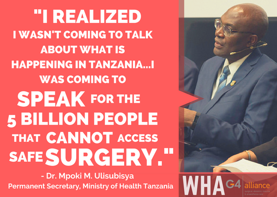 theG4Alliance's tweet photo. #GlobalSurgery #WHA70 #80by30 #ICommit2Surgery https://t.co/louqEeFIig
