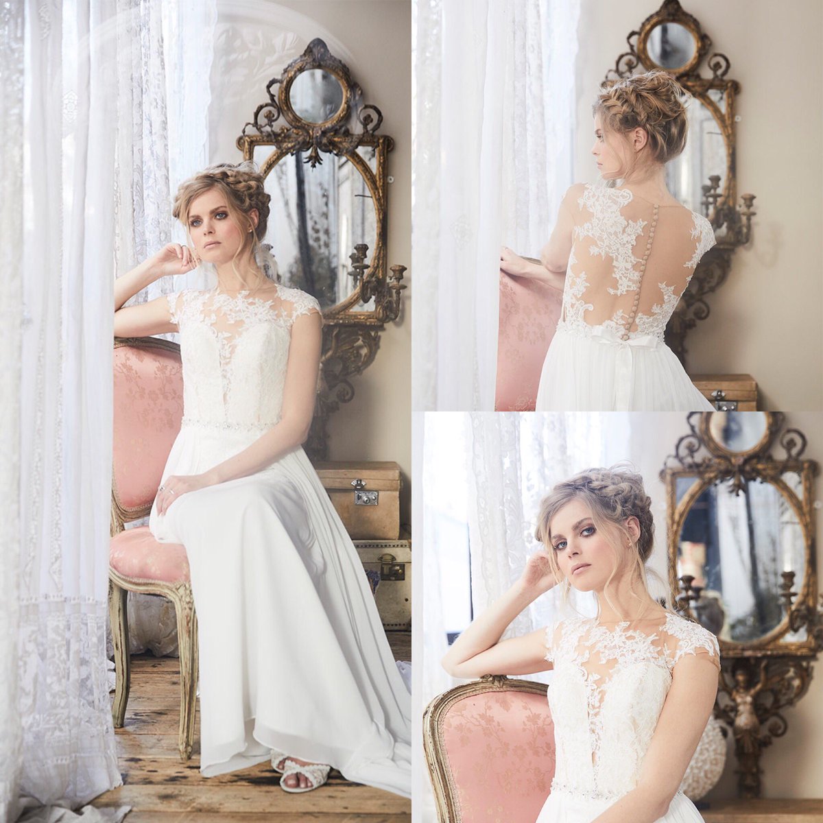 💗Here is a sneak peek at another of the beautiful dresses from Charlotte Balbier, arriving in the Boutique this summer. 💗