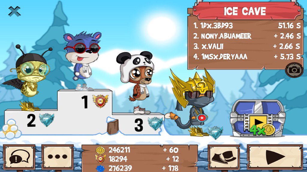 3bd931's tweet image. All those guys just got washed #funrun2 #ABUAmeer #Valii #deryaaa