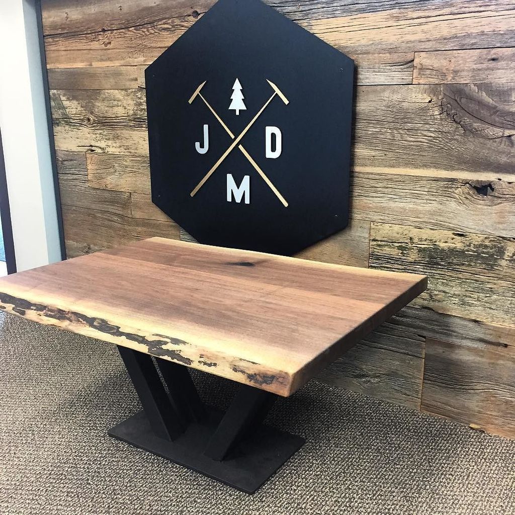 JeffMackDesigns's tweet photo. Custom walnut coffee table we are delivering tonight along with a matching dining table and an end table. I really… https://t.co/eFFYkf62B6 https://t.co/TuvvlGbCxA