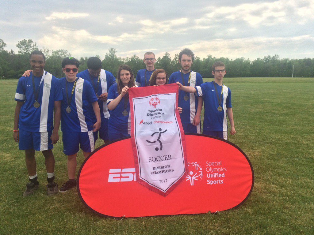 GREC Gryphons- 2017 Special Olympics champions- you are champs on and off the field. Congrats!