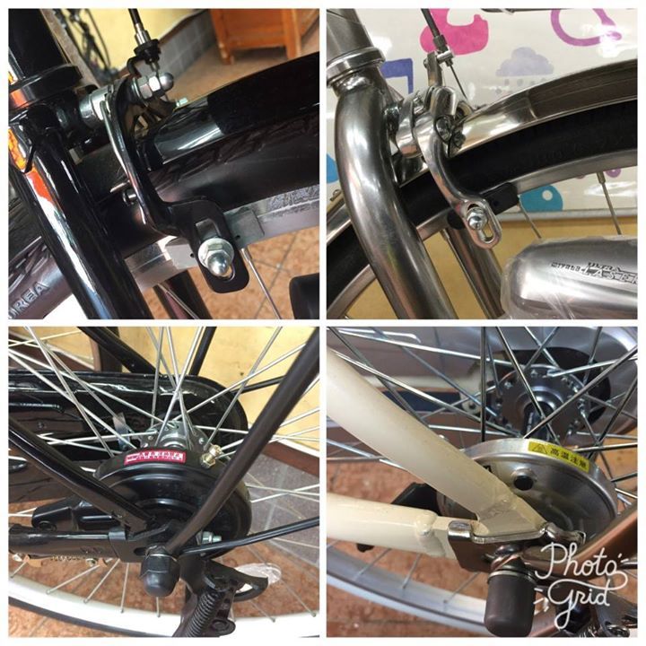 前輪 2 輪 自転車 ブレーキ