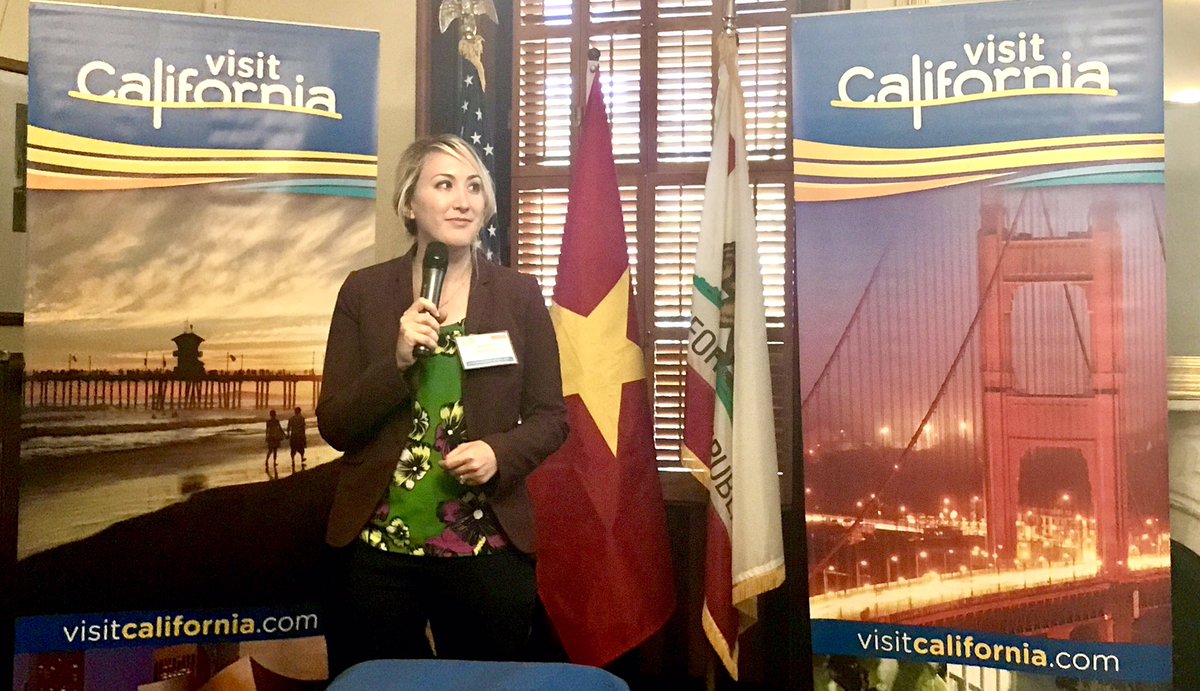 GoBizDiana's tweet photo. Love the work @VisitCA is doing to promote #California. Thank you Kassie &amp; Walt for your support at our #SelectCA Investment summit today! https://t.co/Mh7CM6OVIa