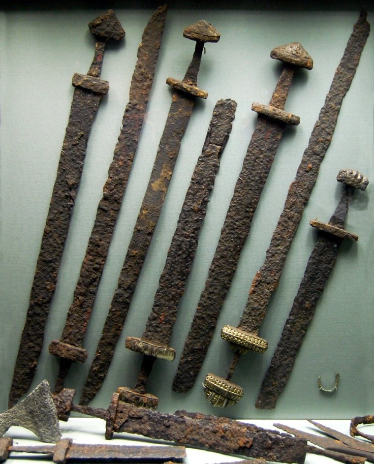 The most expensive weapon was the sword, as it took the most iron to make. Rich men owned swords, the most prestigious weapon. Swords wer...