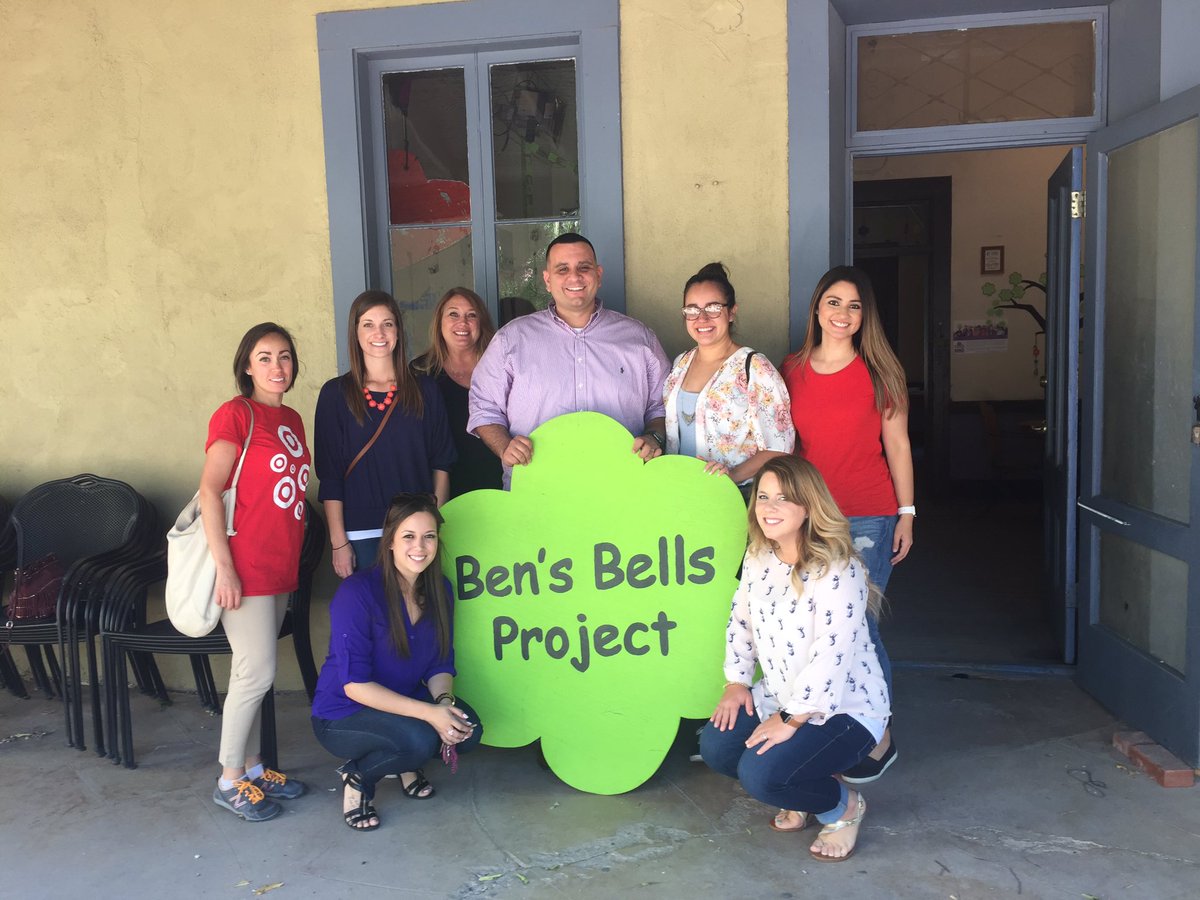Cass_Target's tweet photo. Volunteering at Ben's Bells with the amazing D229 HR team! https://t.co/K3ArNC0Dlu
