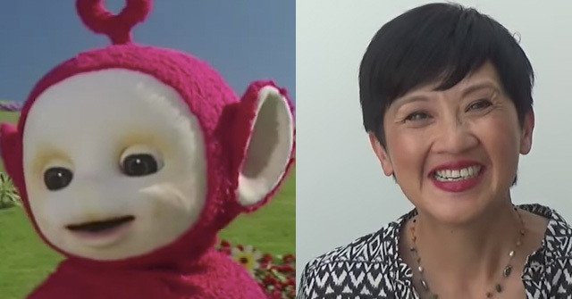 BuzzFeed's tweet photo. Holy shit, these are the actors inside the "Teletubbies" costumes 
https://t.co/DrJfTnv0WG https://t.co/AQIQBuek6k