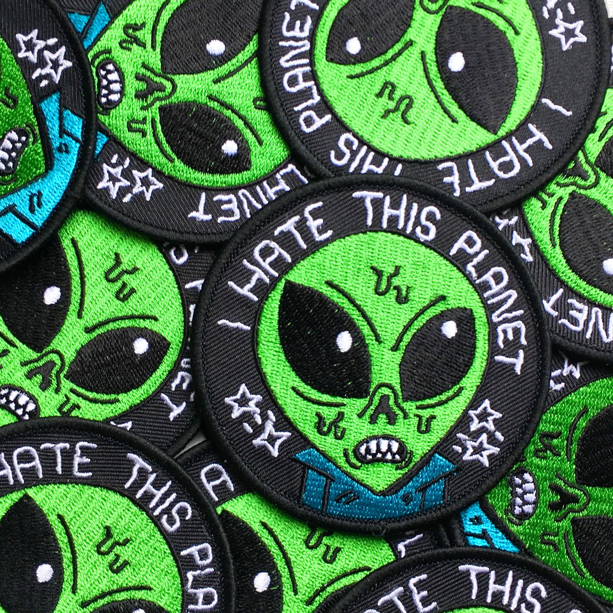 deceitfulpie's tweet image. Patches for sale!etsy.com/uk/shop/russel… #embroideredpatch #embroideredpatches #alienpatch #patchegame #patch #patchadams