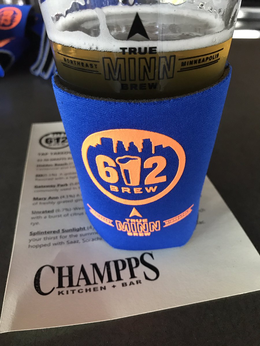 .@612Brew is in the HOUSE at <a href="/Champps/">Champps</a> Minnetonka!! Cmon down for a tap takeover!!