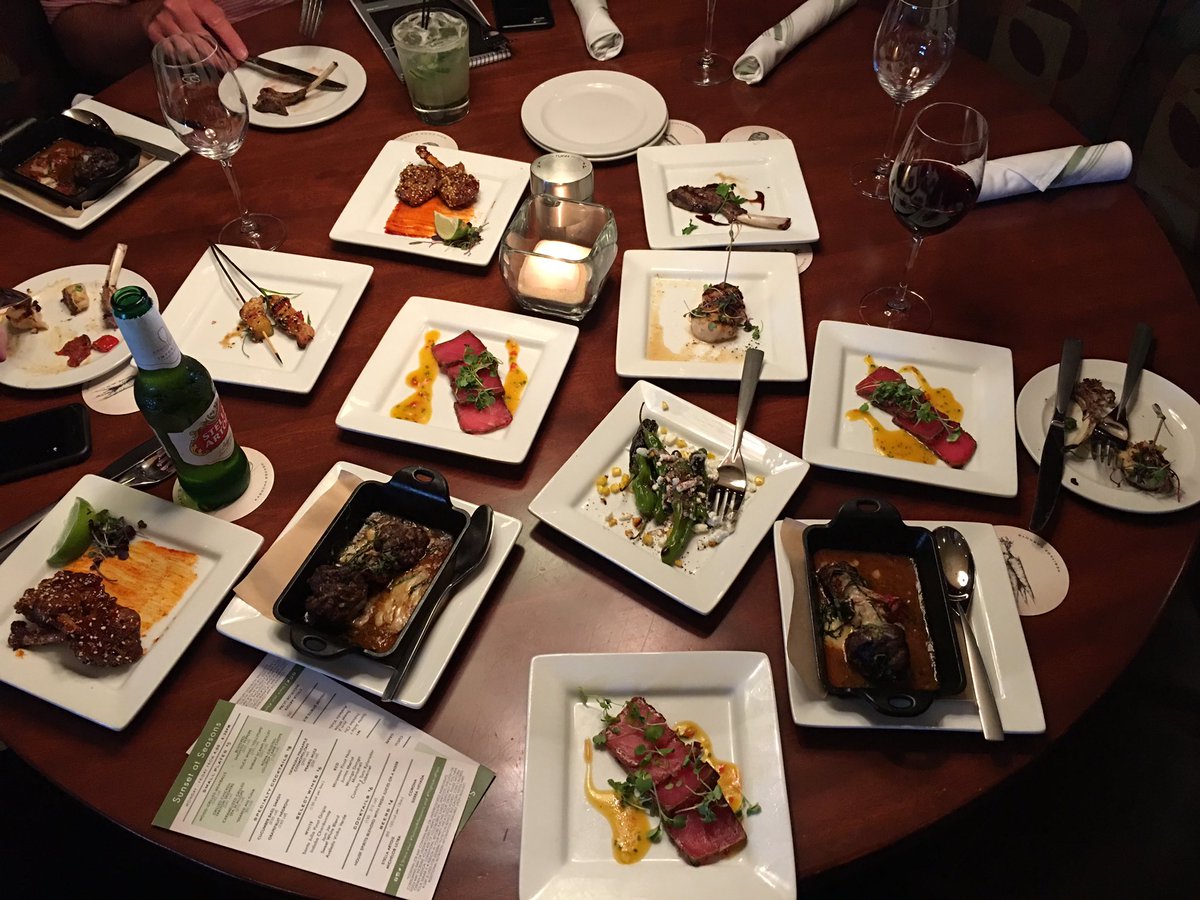 thebellcenter's tweet photo. Our Junior Board is enjoying their end of the year meeting by being wined and dined by @Seasons52 at The Summit. Delicious!! https://t.co/j8eTE27vo4