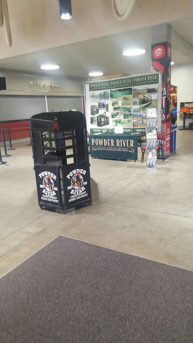 If you're in Casper, WY this week for the #CNFR make to to stop by the booth and say hello.