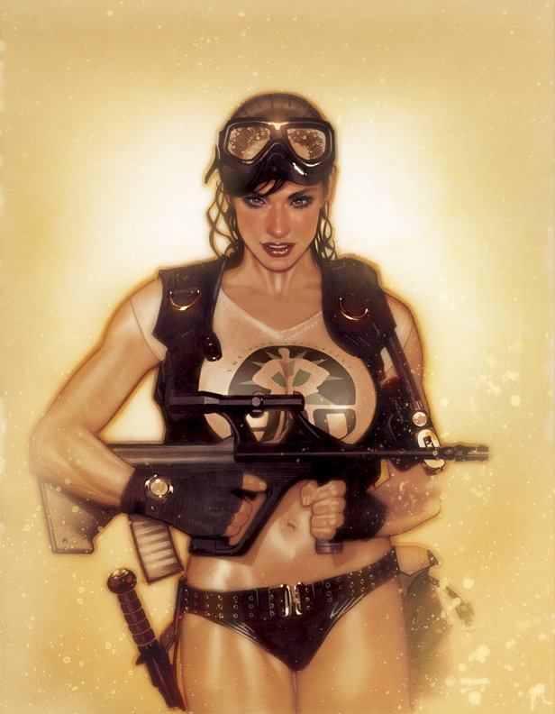 AH_AdamHughes's tweet photo. This illo started life as a TOMB RAIDER piece, then got repurposed... #fromtheahvault https://t.co/BMFynCf8iR