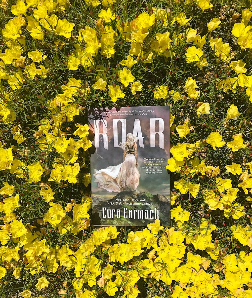 alison_reads's tweet photo. It's #RoarDay @CoraCarmack released her debut YA Fantasy today!! #7StormyDays #stormlings https://t.co/lbzNH898Pj