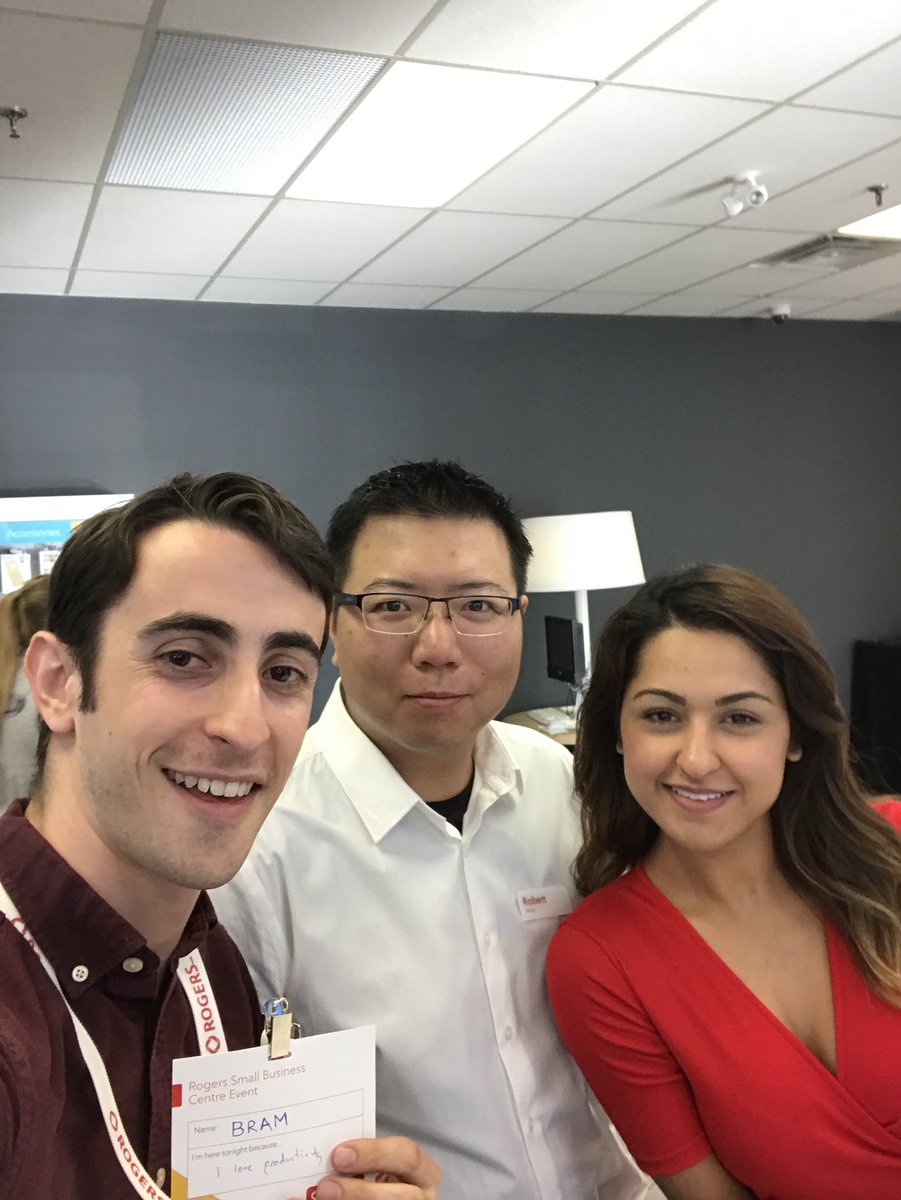 Great meeting the team at <a href="/RogersBiz/">Rogers Business</a>. Thanks for having me! #rogerstalks