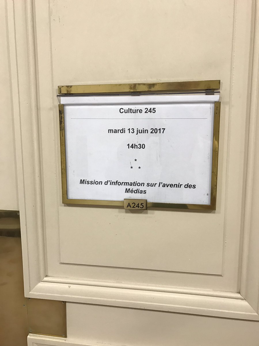 C_MorinDesailly's tweet photo. Au @Senat je poursuis avec le groupe de travail de notre commission les auditions pour la mission sur l'avenir des #medias https://t.co/7HNMhiEfM2