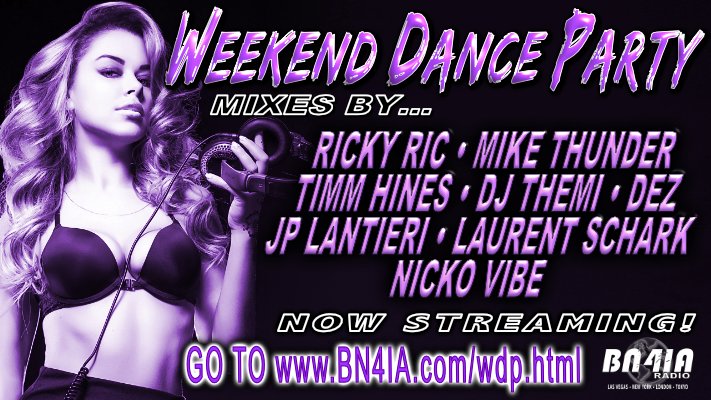 BN4IA's tweet photo. Now Streaming❗#WDP265 #DJSets
@RickyRicMix
@DJTimmHines
@lsselection
@MikePennino
@DJDez24
@JPLantieri
@Nicko_Vibe
https://t.co/h6qWcckJa1 https://t.co/N6JrgDCAjx