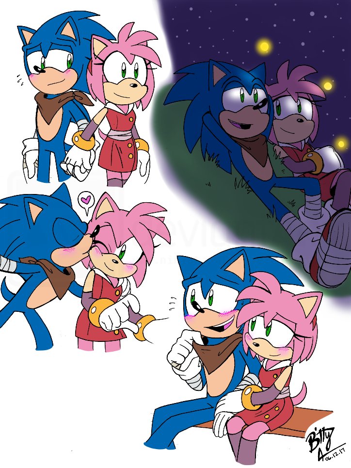 Mondae on Twitter  Sonic art, Sonic and amy, Sonic fan art