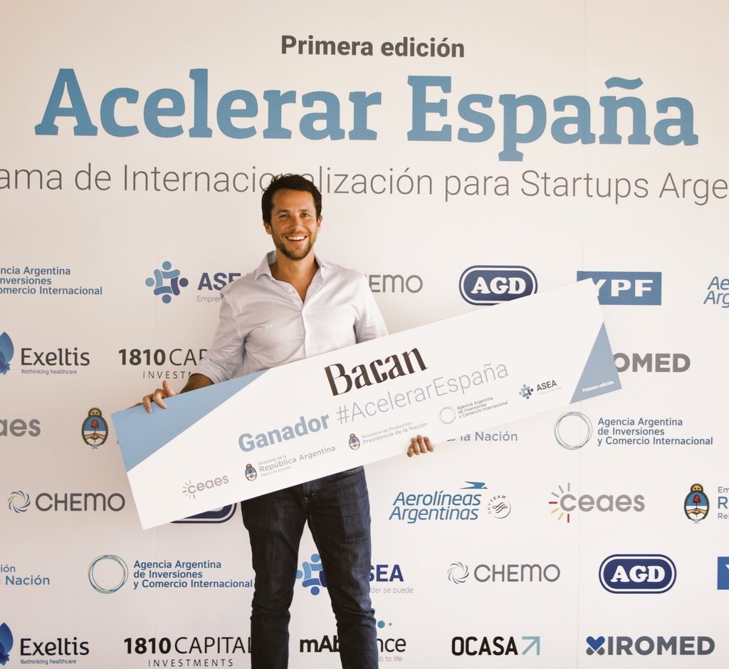 Los grosos <a href="/Bacan_arg/">Bacan</a> y <a href="/Vacavaliente/">vacavaliente</a> fueron los ganadores de  #AcelerarEspaña. Dos Pymes argentinas llegan a Europa. #ArgentinaEmprende