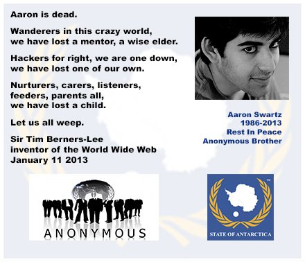 stateantarctica's tweet photo. +
Wanderers in this crazy world
We do not forget
#Activism
#Markdown
#Wikipedia
#Tor2web
#OpenLibrary
#Wikileaks
+ https://t.co/Y7oL9UXqdB