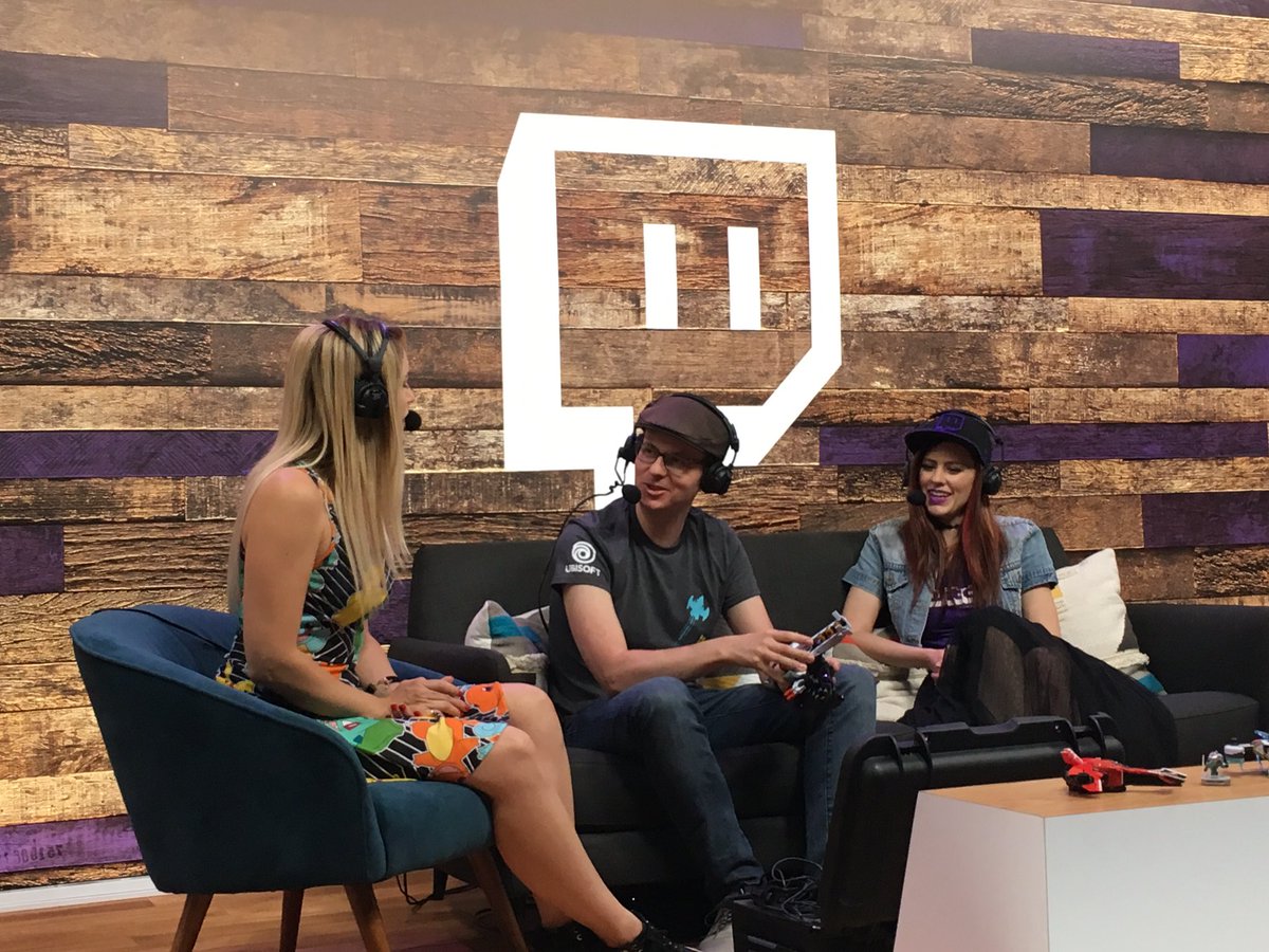 UbisoftToronto's tweet image. Check out #starlink Battle for Atlas on @Twitch Now - producer Matt Rose talking our brand new game