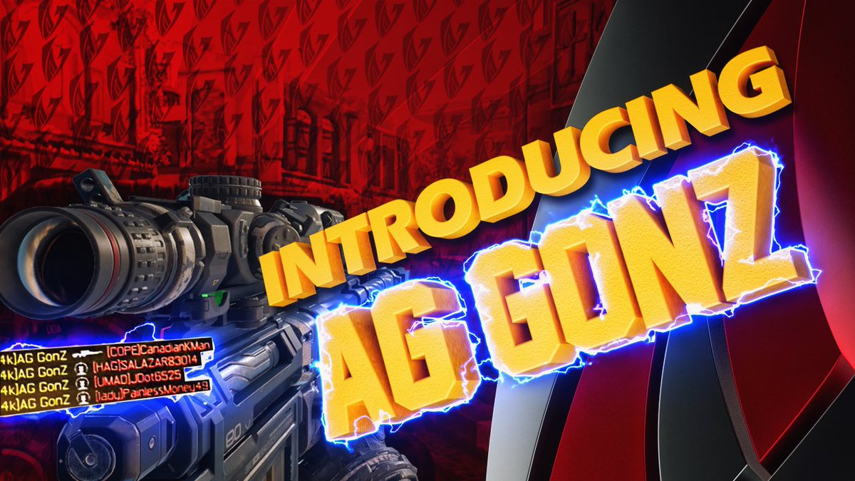 SnipingTeamAG's tweet photo. AztekGaming™ | introducing @AG_GonZ4 by AG @PainzEditz [BO3 &amp; MWR FEEDS] https://t.co/cnO60lvKSa VIDEO NUEVO AMIGOS, AGRADECEMOS SU APOYO.👏 https://t.co/5CiTWHX4Yx
