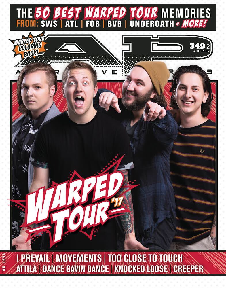 Excited to share my first ever cover with <a href="/AltPress/">altpress</a> for the <a href="/VansWarpedTour/">Vans Warped Tour</a> edition! Proud to have shot it in Kentucky as well 😃