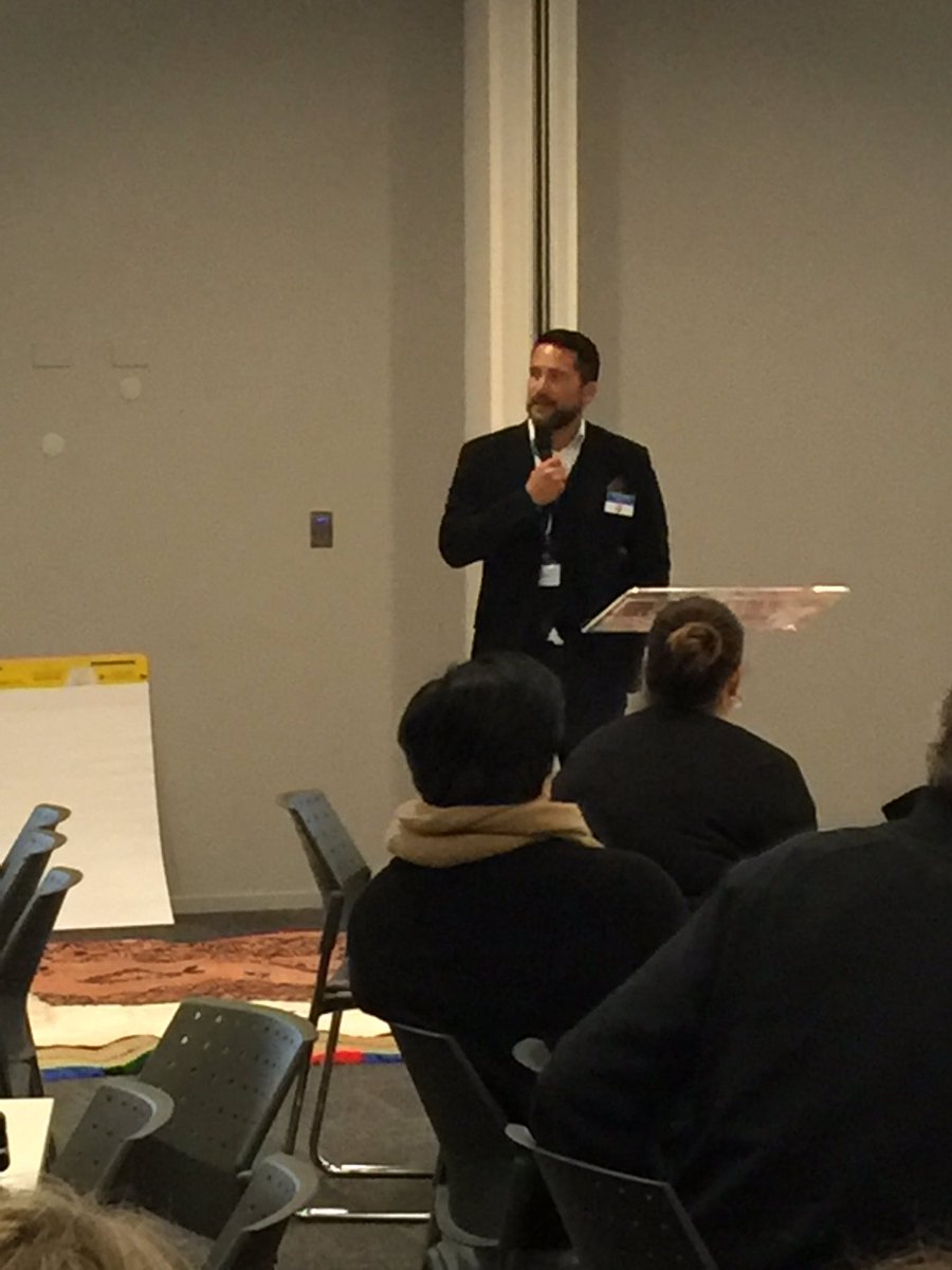 karalee_tangiau's tweet photo. With @lance_osullivan talking about getting loud! Disrupting and challenging our thinking! Let's be brave together! #parahutihutianatehaere https://t.co/5lIjQ39dxr