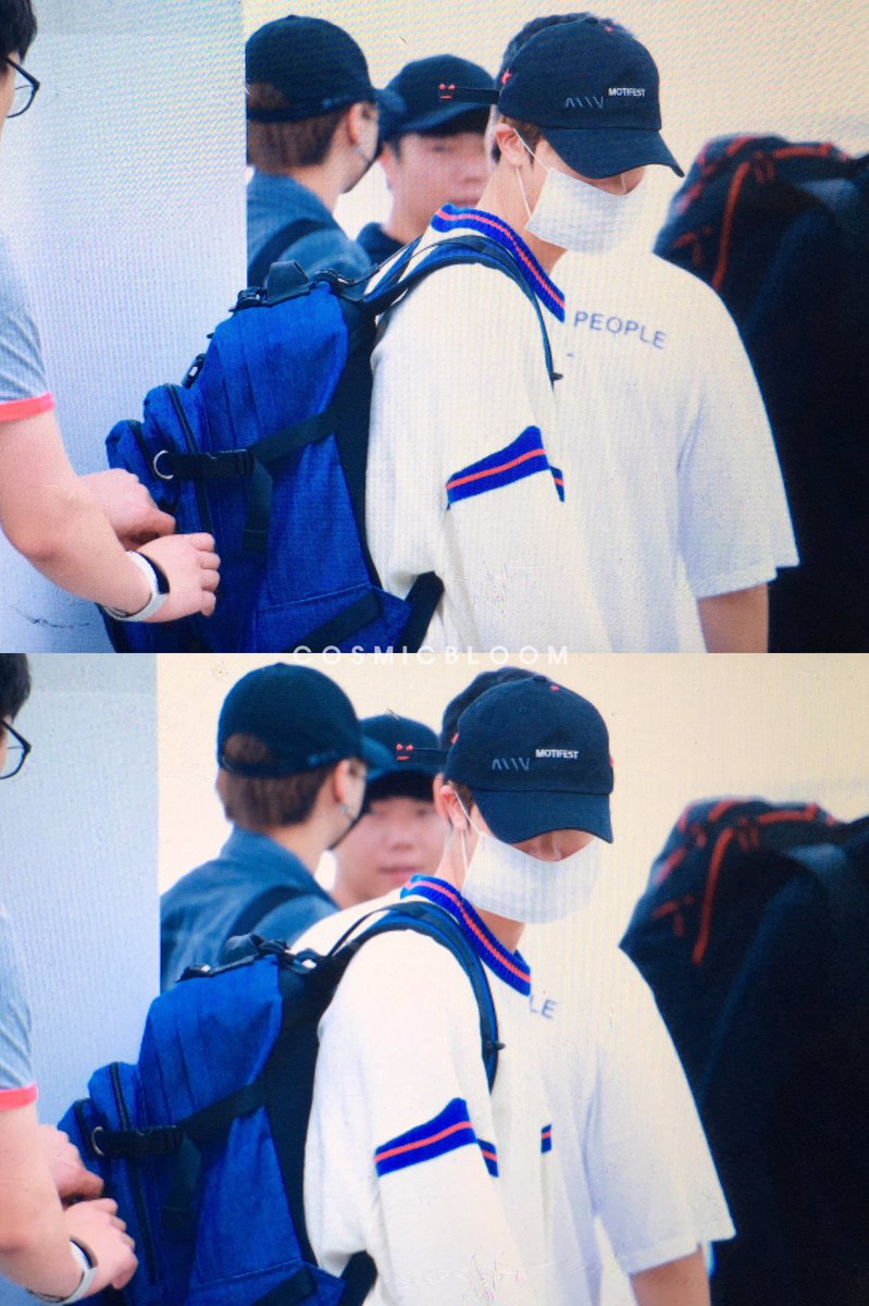 921204net's tweet photo. 170614 인천공항 출국 #석진 #진 @BTS_twt 석진아 너 지~풔ㄹ 열렸다 https://t.co/kF30zWZzVz