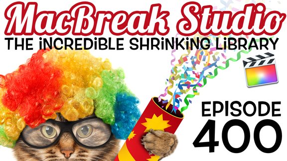 RippleTraining's tweet photo. Our 400th episode of #MacBreak! - Mark and I thank you for your support! - https://t.co/fPFr3OZiH1 #fcpx #motion #apple https://t.co/VbNd3zxJKJ