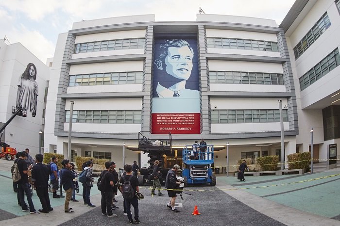 drb246_10's tweet photo. I'm Deborah and I live in Los Angeles, CA. I did an AmeriCorps year at the Kennedy Schools, where RFK was shot in 1968. #sjsui246w2 https://t.co/kBGOmS9ofn