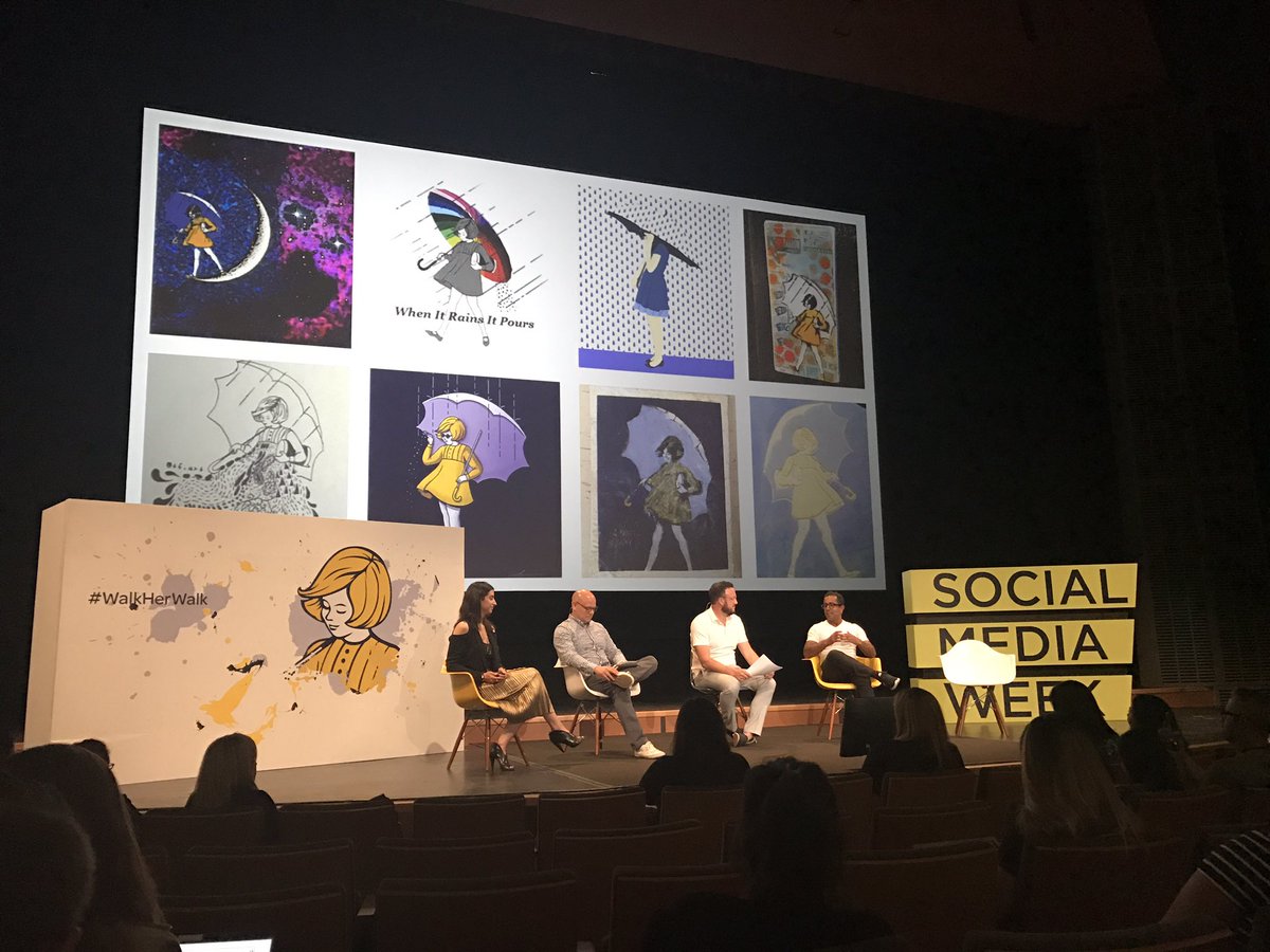 mortonsalt's tweet photo. We're at @socialmediaweek LA speaking about the power of partnership with @projectartnyc and @okgo! #SMWLA #SMWPOP https://t.co/40UrQSIYa1