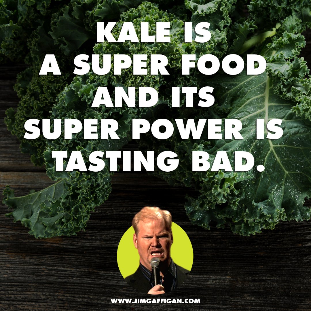 Stop the kale propaganda!  #WednesdayWisdom
