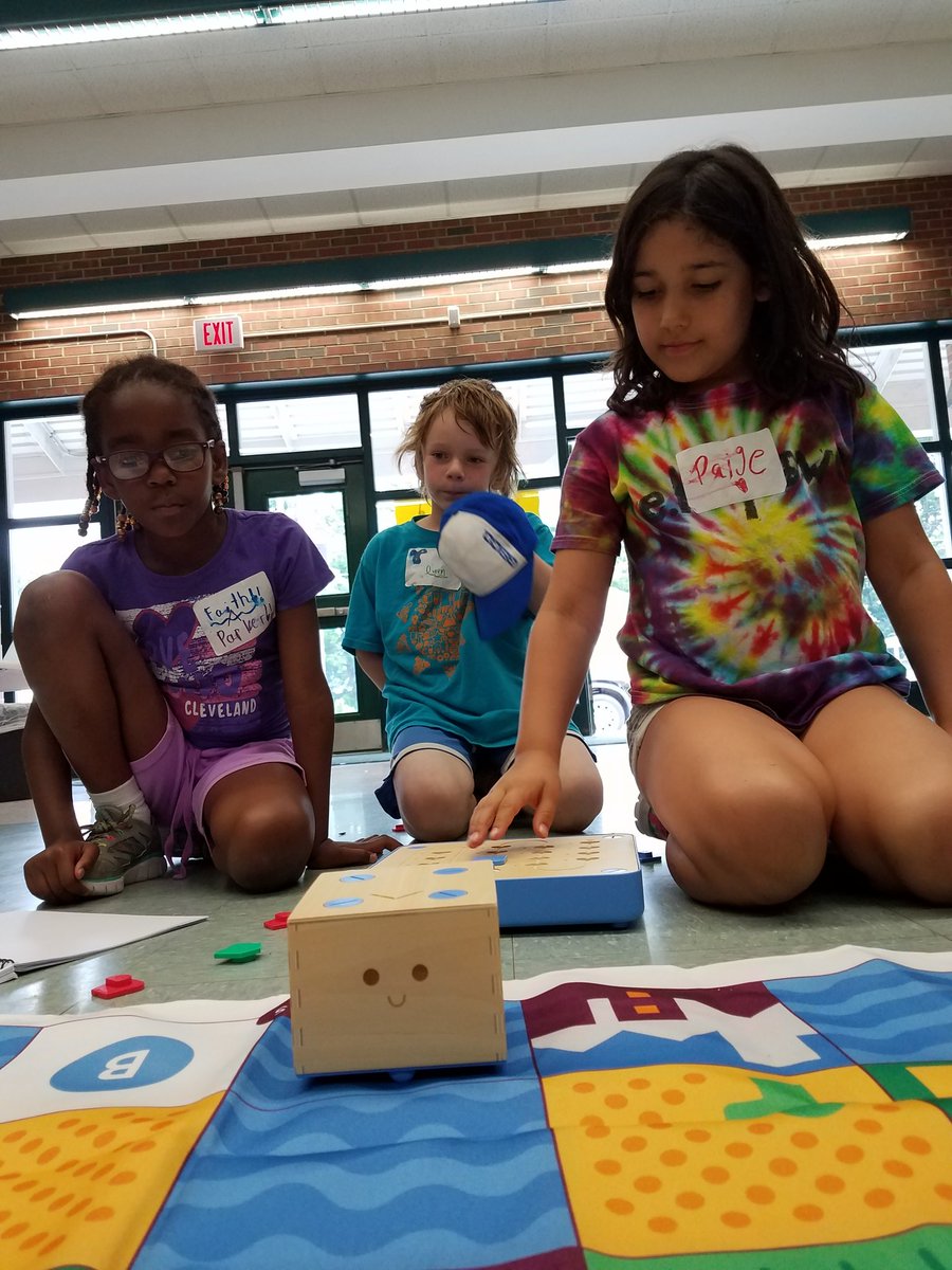 Janey Elmore (@janey_elmore) on Twitter photo I can't believe camp is already here! Loved getting to watch the "a-hah" moments 2day with <a href="/primotoys/">Primo Toys</a> #cubetto #robot 🤖 @camptechterra #STEM I can't believe camp is already here! Loved getting to watch the "a-hah" moments 2day with <a href="/primotoys/">Primo Toys</a> #cubetto #robot 🤖 @camptechterra #STEM