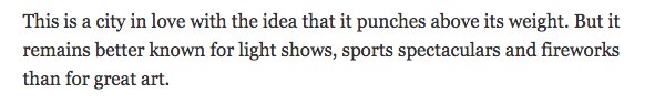 bkjabour's tweet photo. The NY Times won't stop sledging Sydney https://t.co/H3GZ3hIT8e
