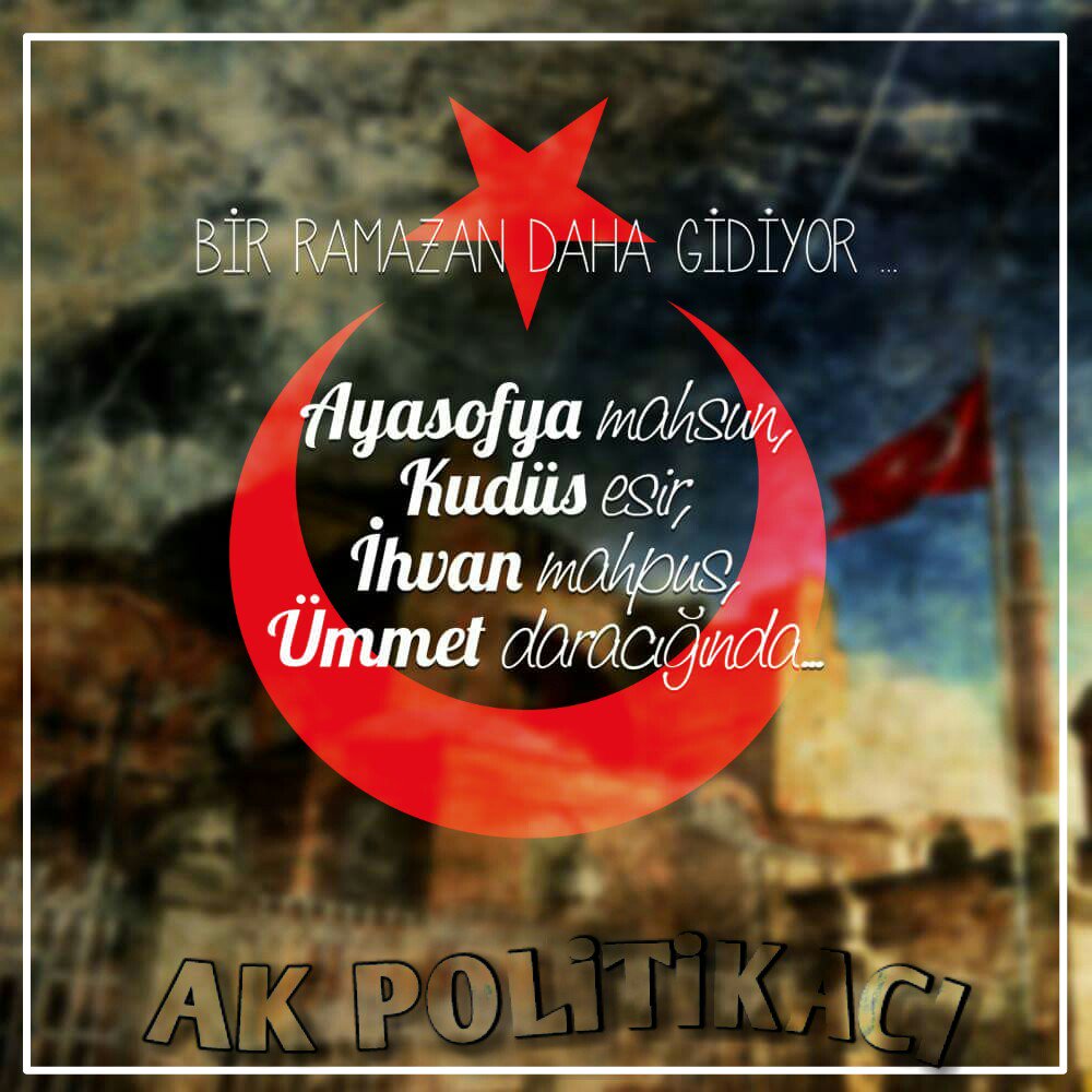 referandumda's tweet photo. Bir Ramazan Daha Gidiyor... 😔 https://t.co/kWbJcITANH