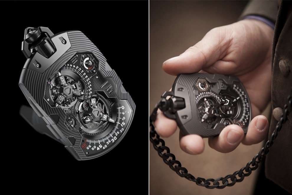 BonjourLifeBlog's tweet photo. The Expensive URWERK UR-1001 TITAN Pocket Watch Can Run For Centuries https://t.co/8dcwHyGhBa https://t.co/a2iD4fRXK6