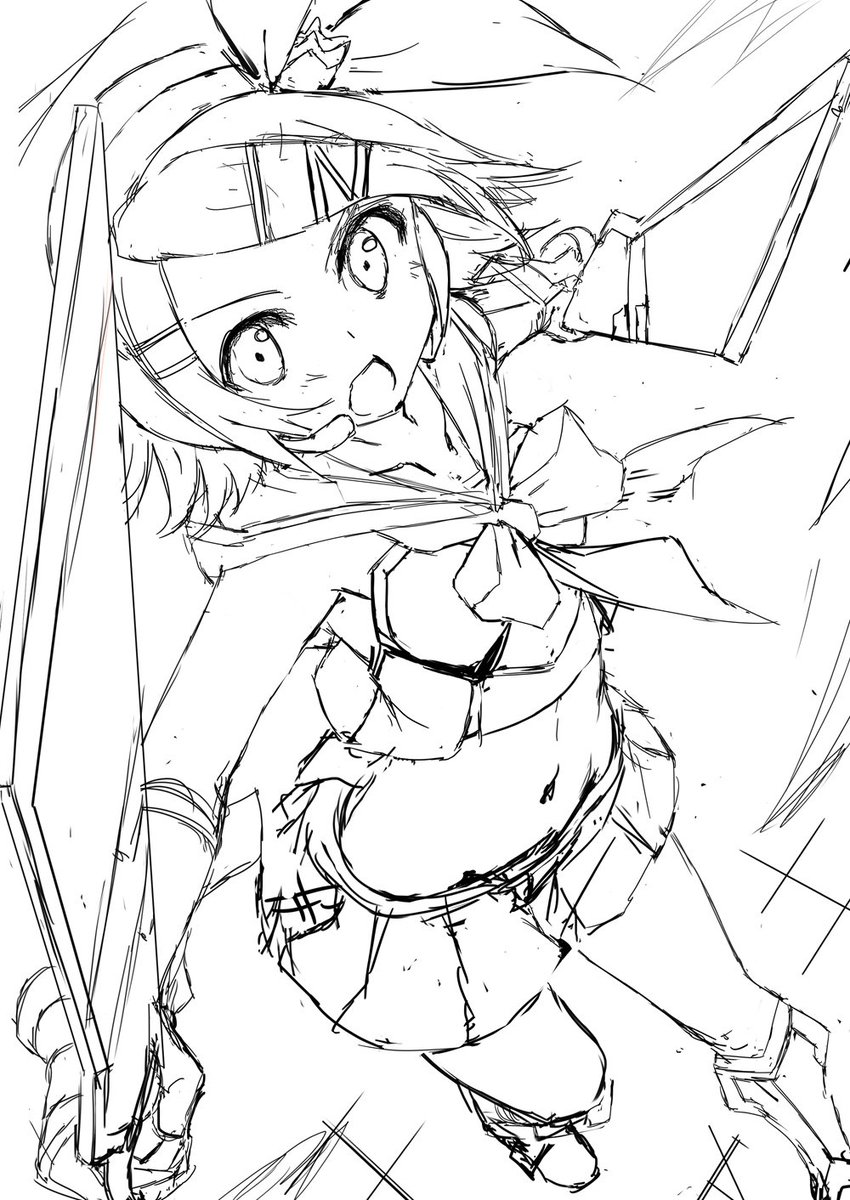 レーシングリンちゃんラフ 