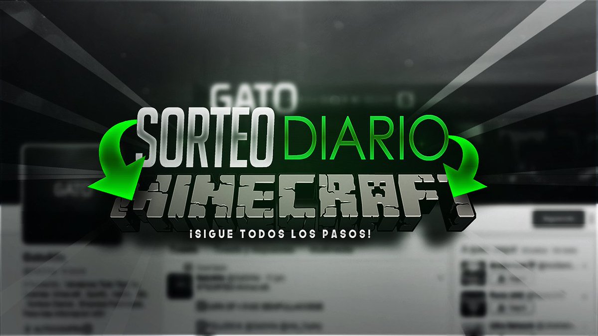 suarezllll's tweet photo. 📢SORTEO #Minecraft.

➡10 MINECRAFT PREMIUM 

➡FOLLOW A: @Gat0Alts @TottyAlts @AroSerious 
➡RT

▶Termina a Los 100 RT's⬅ https://t.co/LFutoqIhHW
