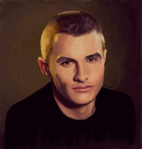 Digital drawing of this amazing actor

happy late birthday, dave franco! 