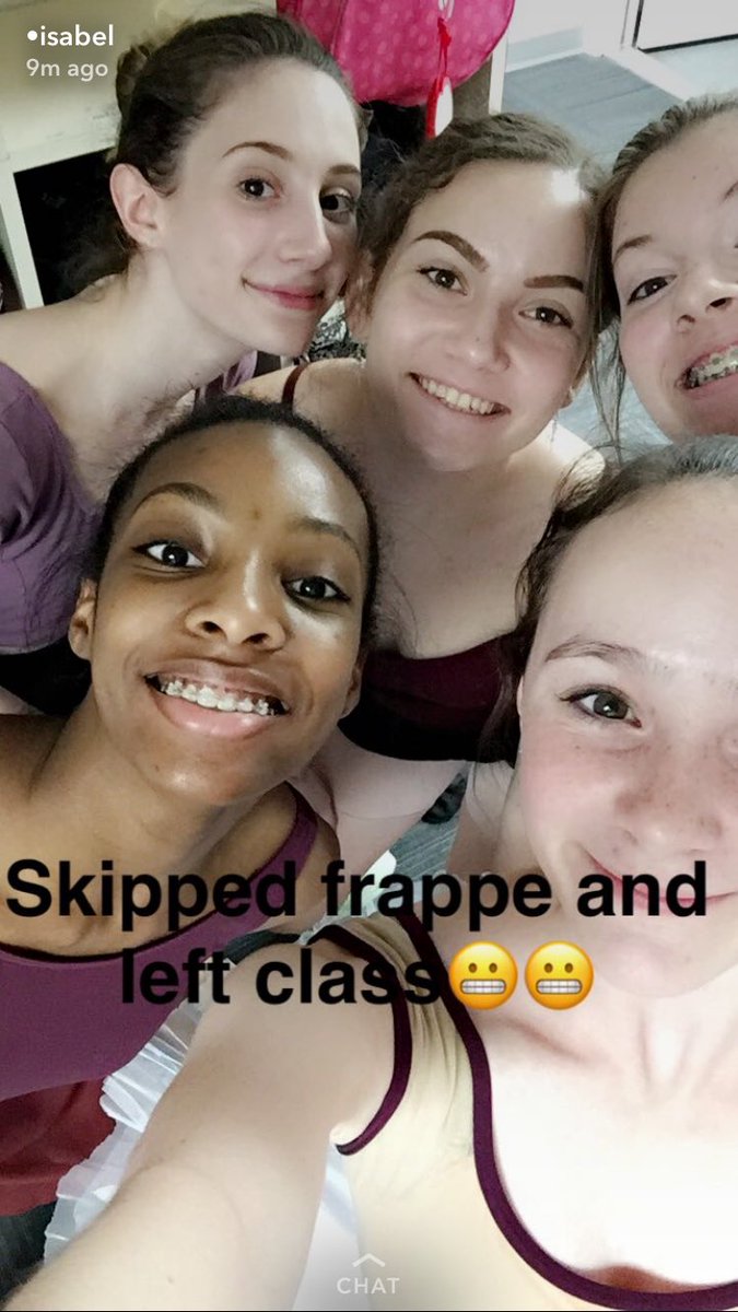 Pre-pros left class yesterday. Just like professional dancers.